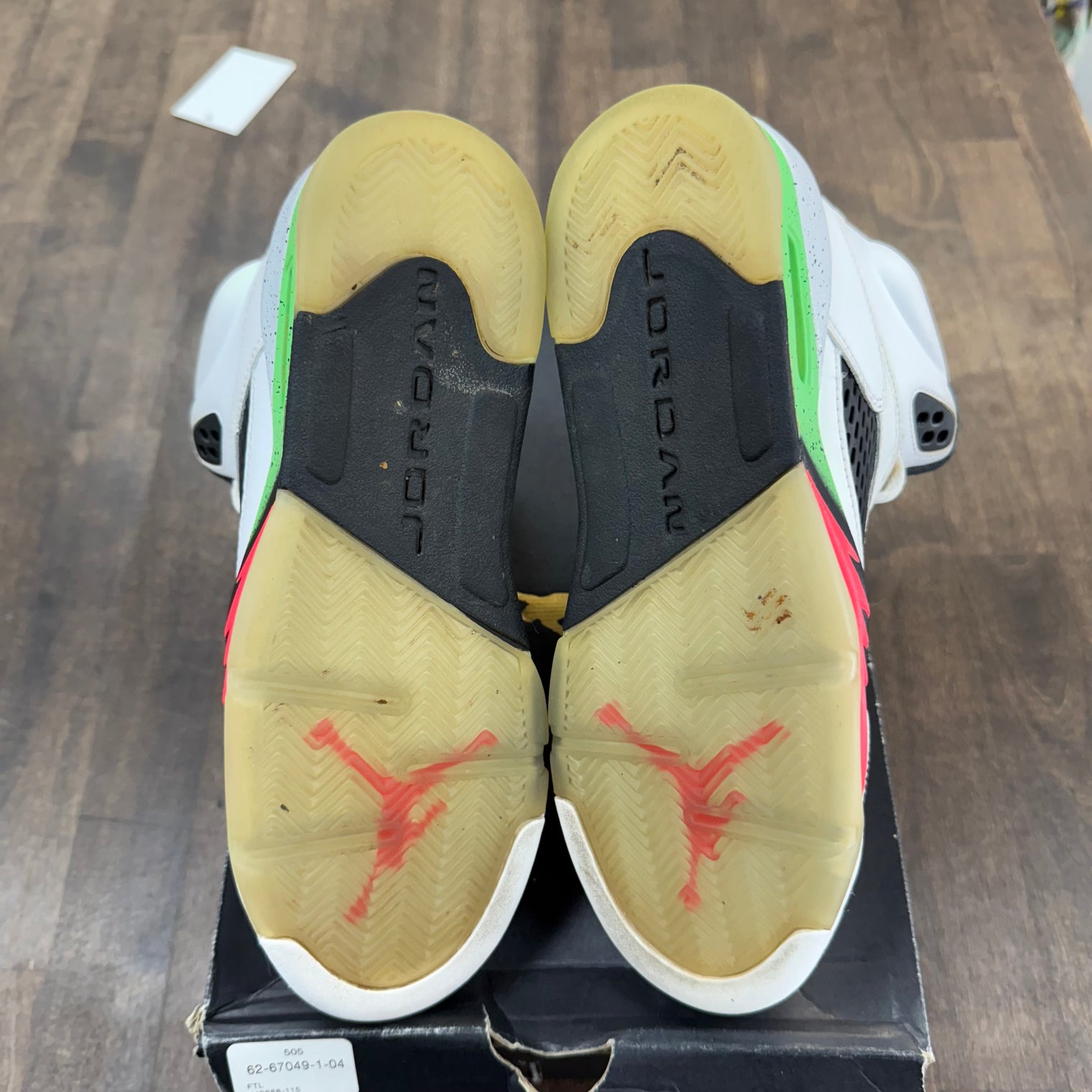 Poison Jordan 5 (GS) (USED, No Box)