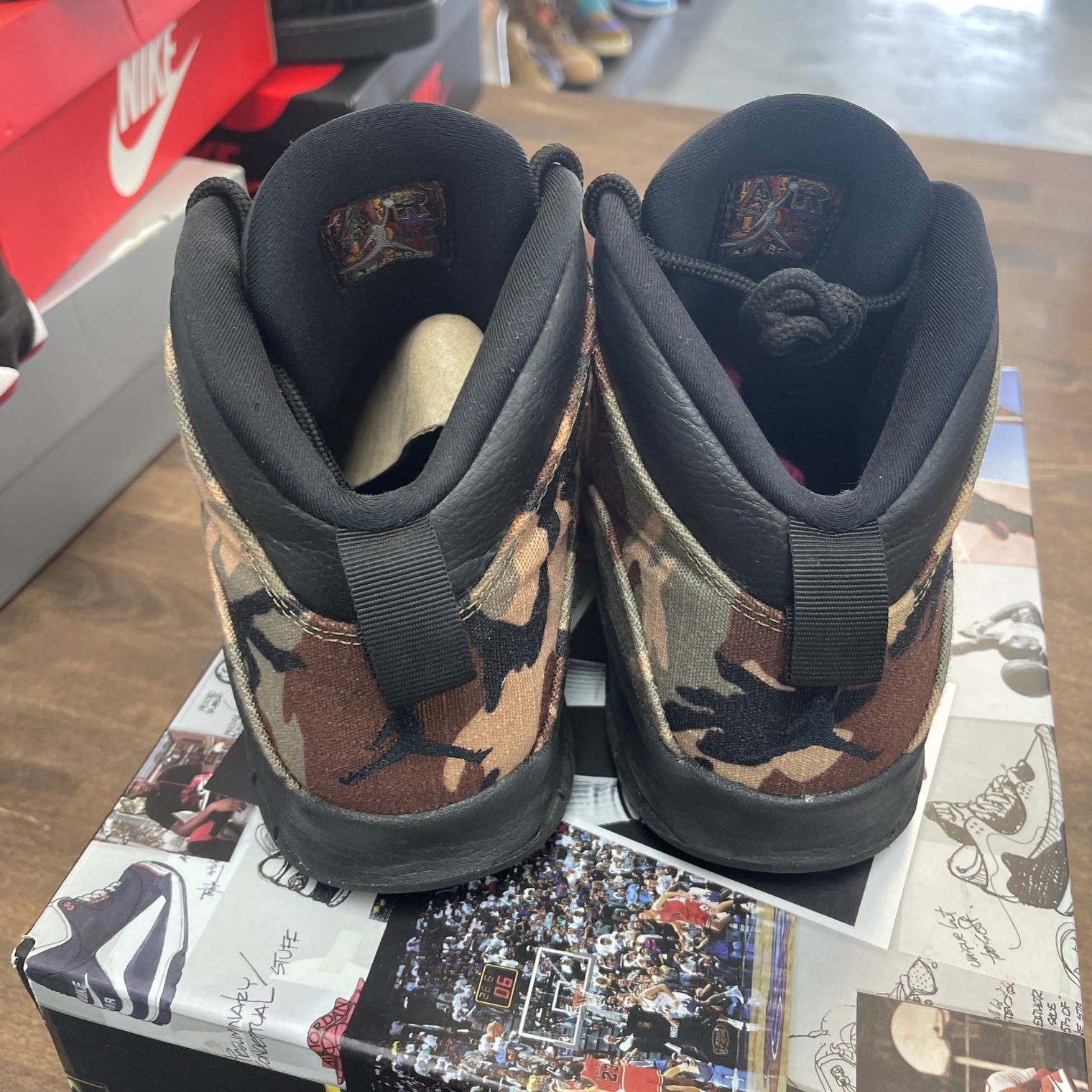 Camo Jordan 10 (USED)