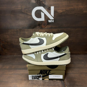 Jordan 1 Retro Low OG Medium Olive - Image 1
