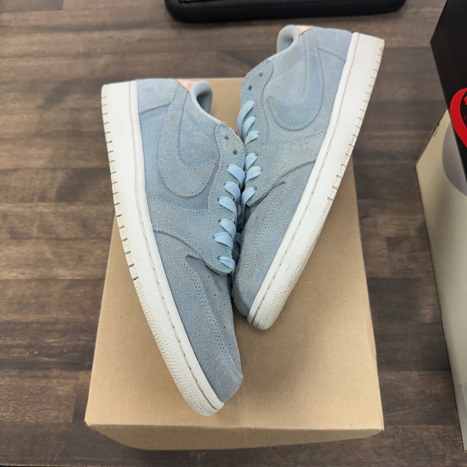 Ice Blue Jordan 1 Low OG (USED, No Box)