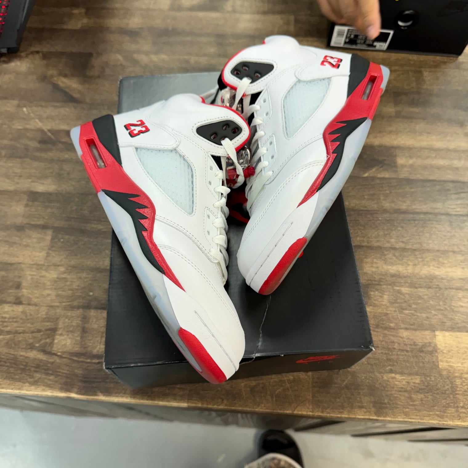 Fire Red Black Tongue Jordan 5 Retro (2025) (USED)