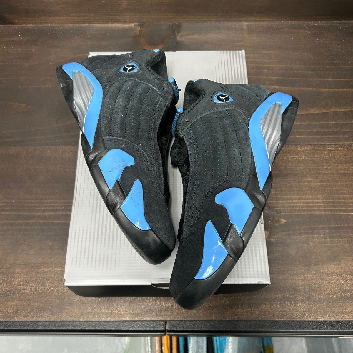 Jordan 14 Retro Black University Blue (2026) - Image 2