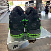 Green Strike Off-White Rubber Dunk Low (USED)