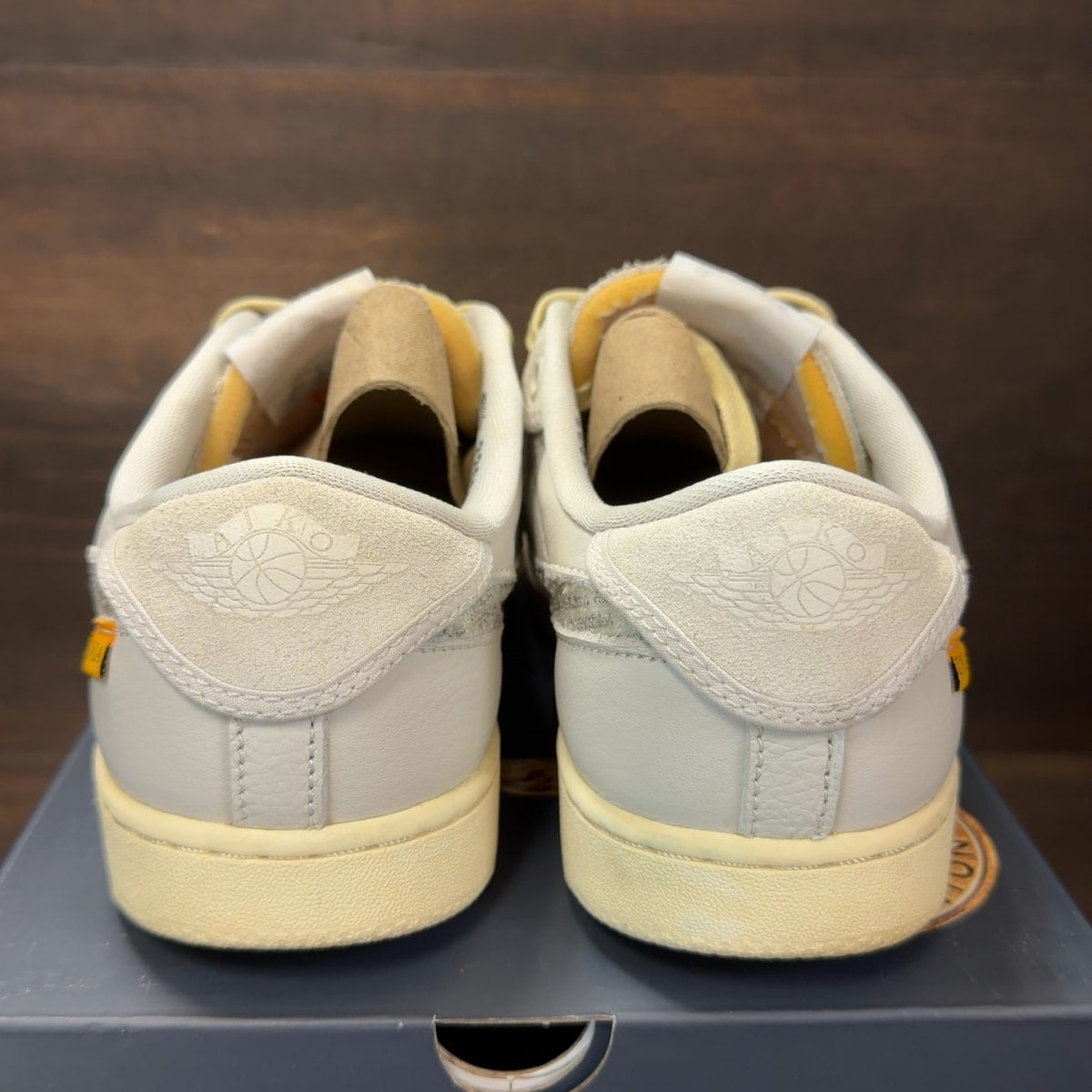 Jordan 1 Retro AJKO Low SP Union Sail Leather - Image 5