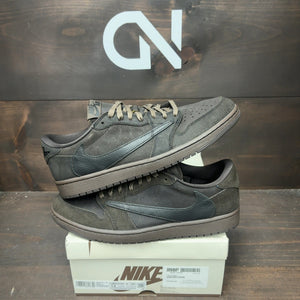 Jordan 1 Retro Low OG SP Travis Scott Velvet Brown Size 13 (Pre-Owned)
