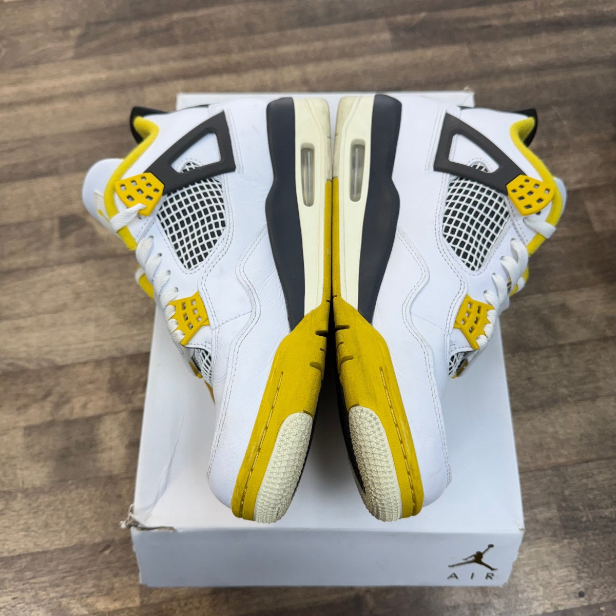 Jordan 4 Retro Vivid Sulfur (Women's) - Image 3