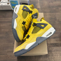Lightning Jordan 4 Retro (USED, No Box)