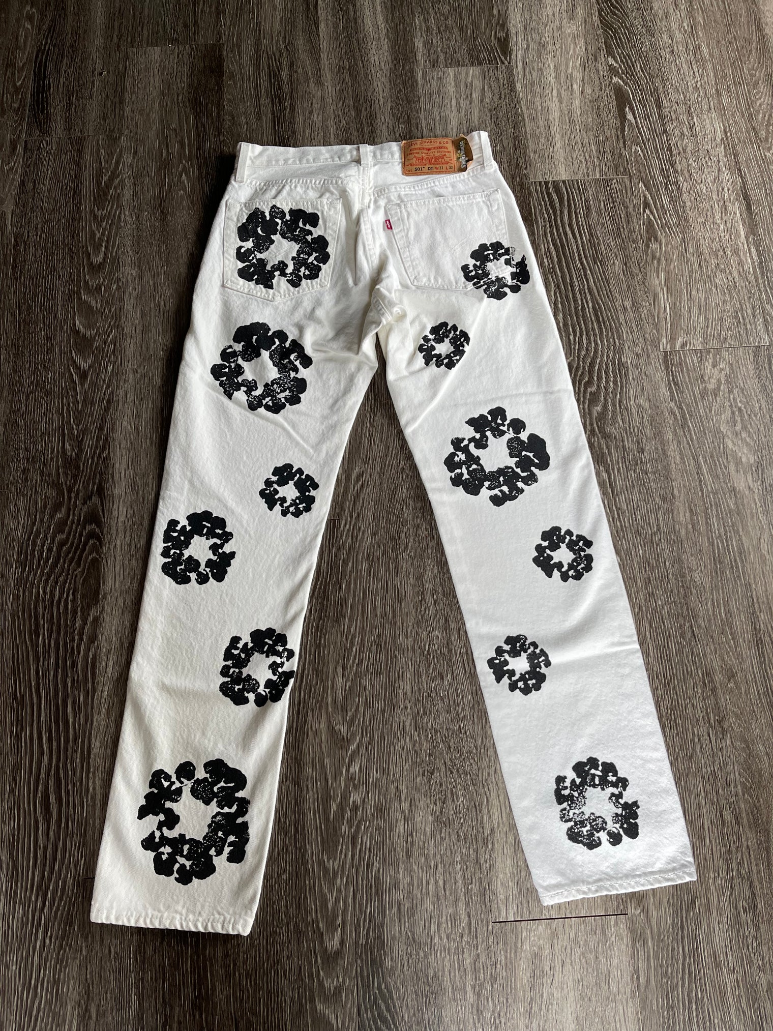 Denim Tears Jeans White (USED)