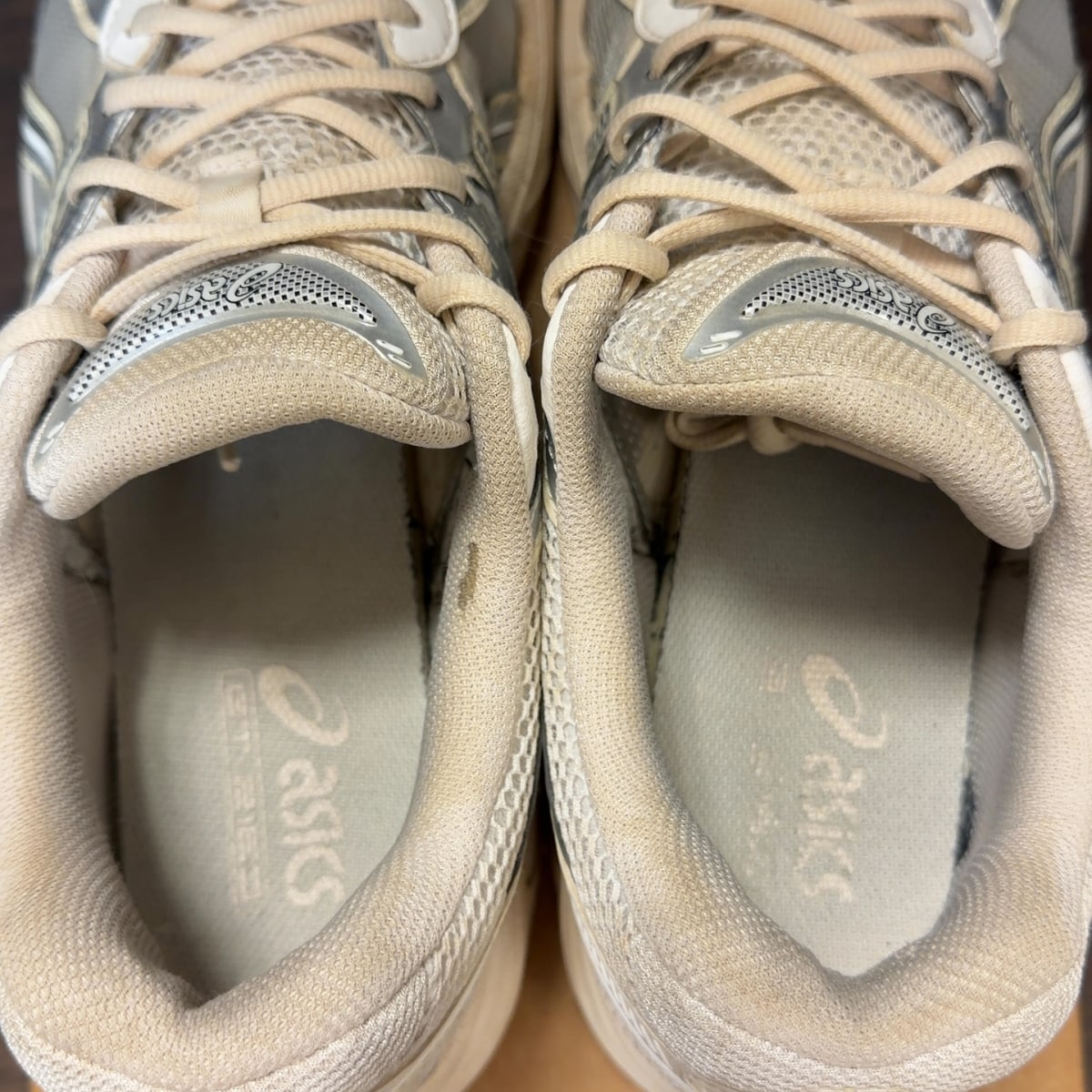 ASICS GT-2160 Above the Clouds White Pure Silver Size 11.5 (Pre-Owned) - Image 5