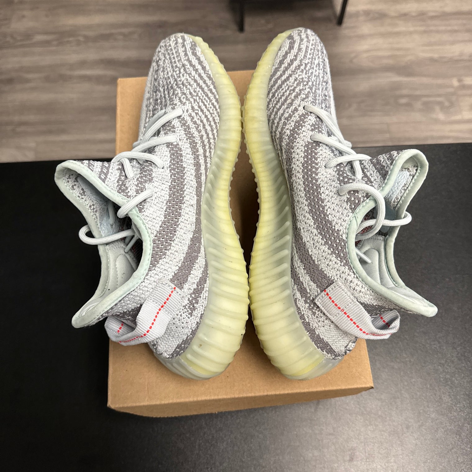 Blue Tint Yeezy 350 (USED, no box)