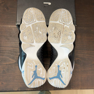 Jordan 9 Retro University Blue (GS) Size 7Y (Pre-Owned) - aux