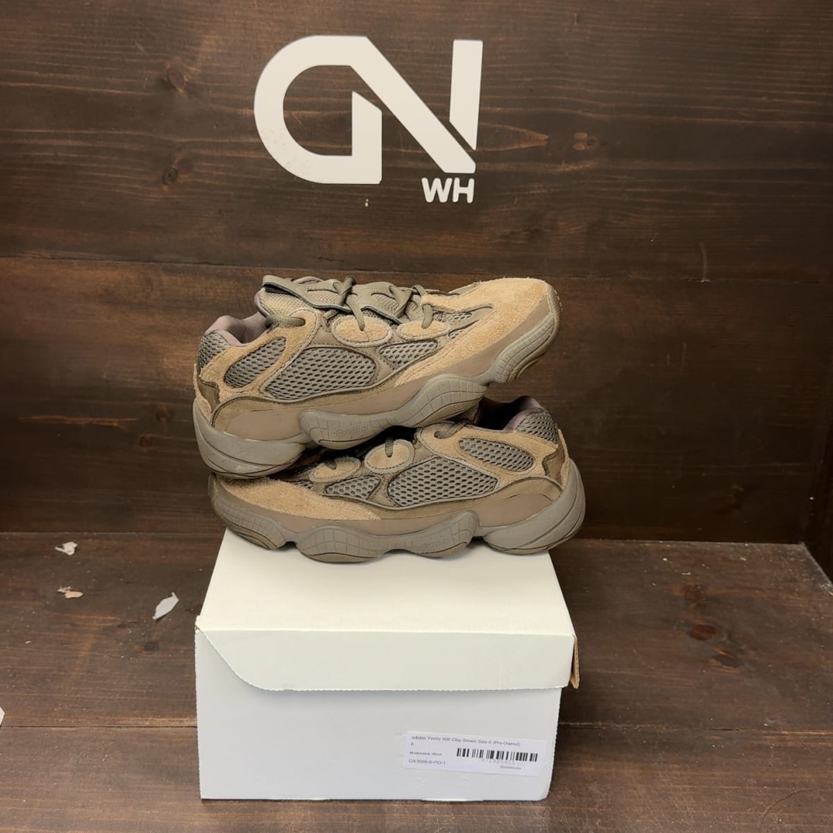 adidas Yeezy 500 Clay Brown Size 6 (Pre-Owned) - front