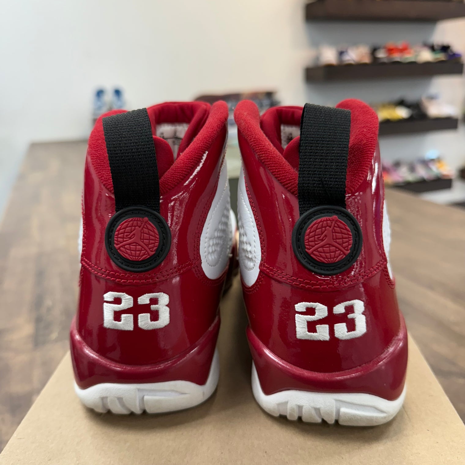 White Gym Red Jordan 9 (USED, No Box)
