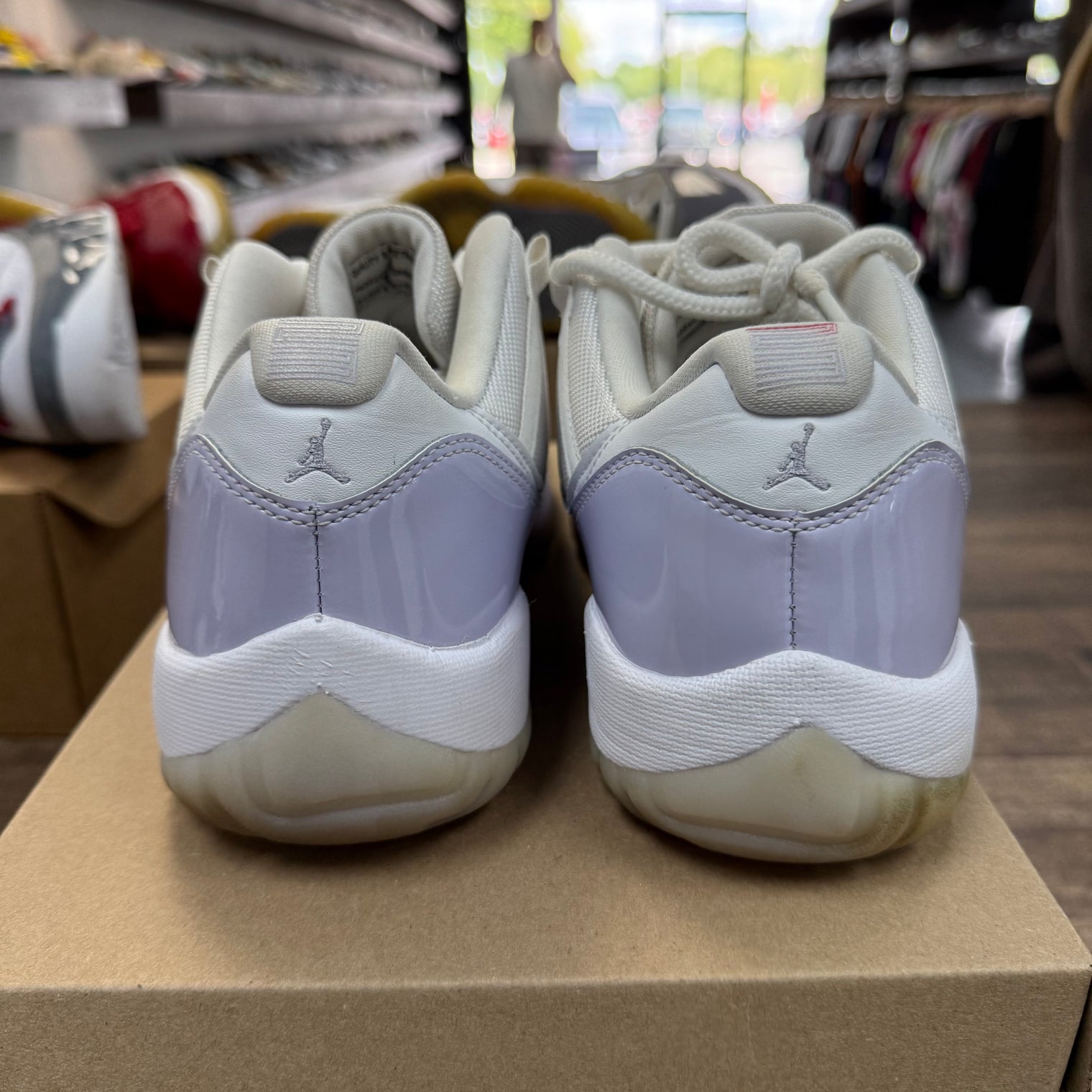 Violet Jordan 11 Low (W) (USED, No Box)