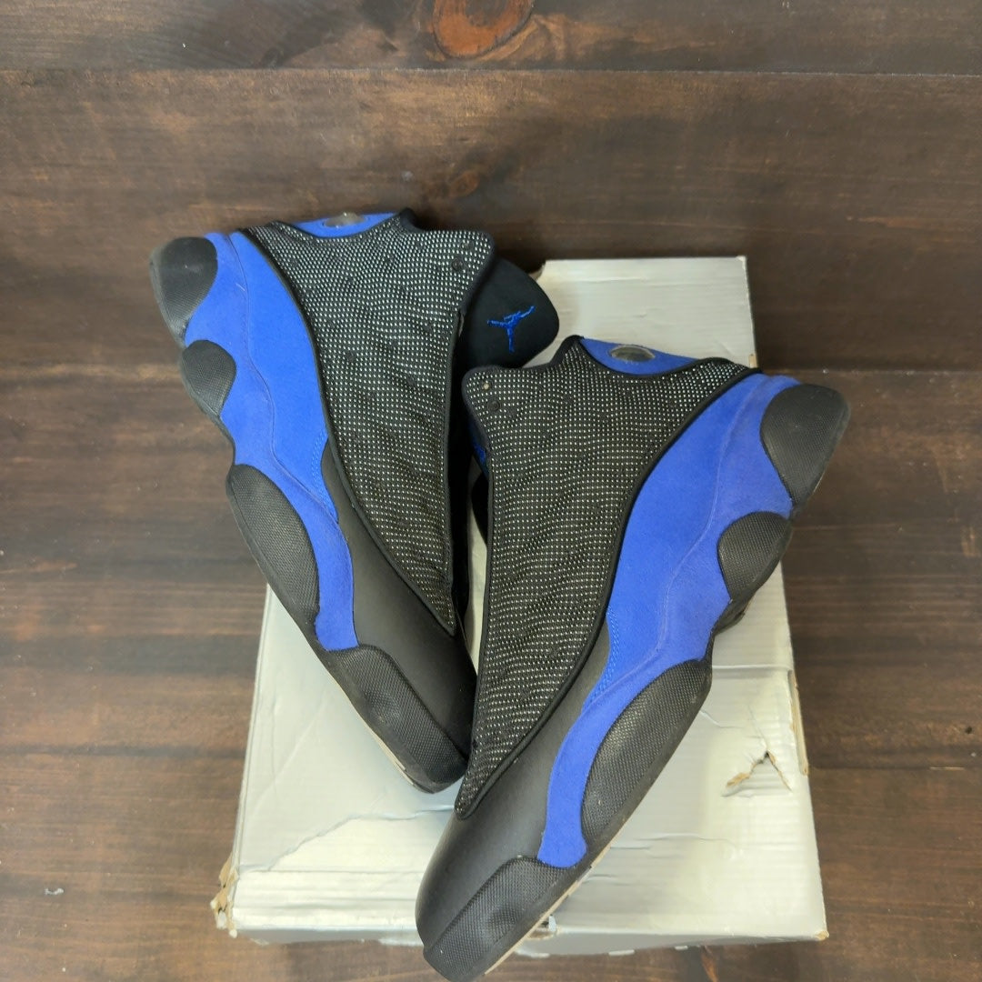 Jordan 13 Retro Black Hyper Royal - Image 2