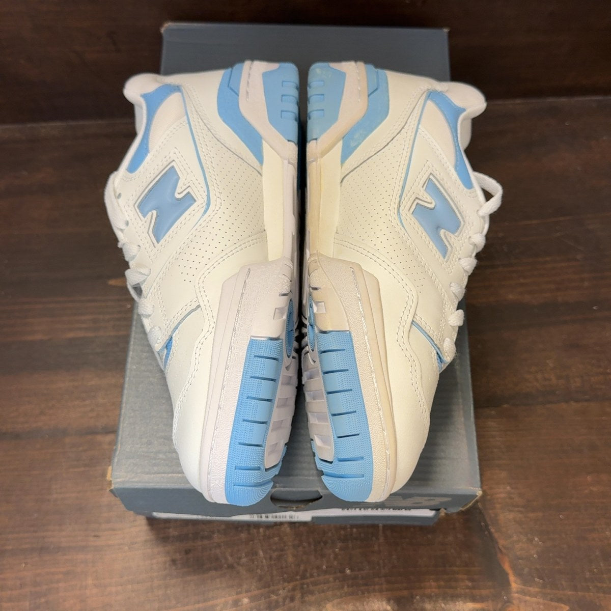 New Balance 550 UNC White Dusk Blue (Women's) - Image 4