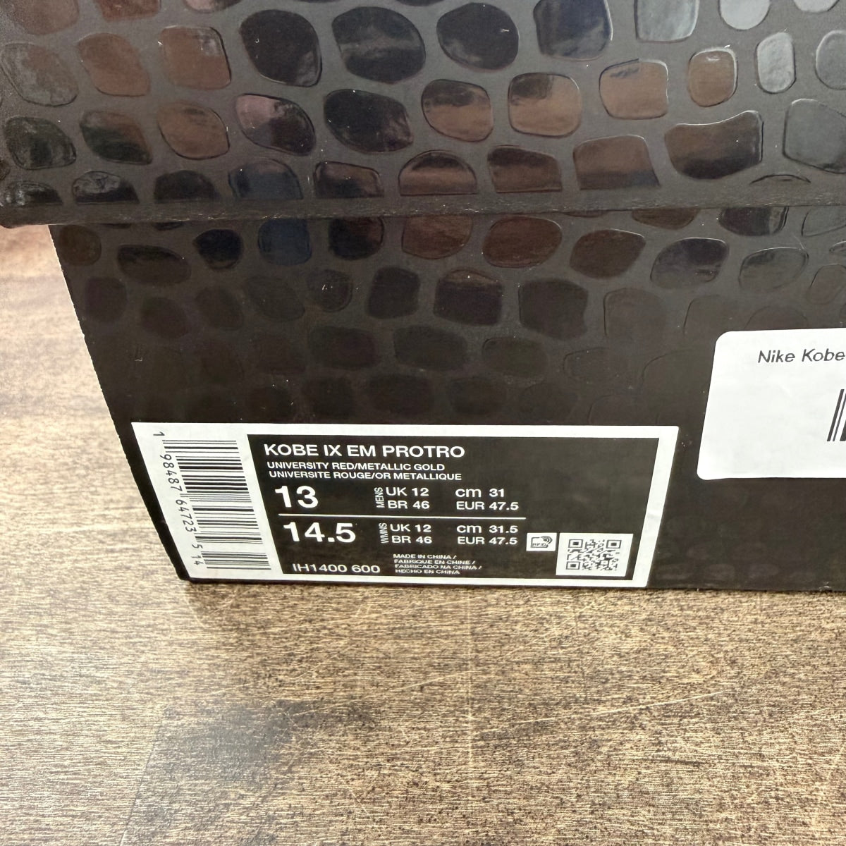 Nike Kobe 9 EM Low Protro China Size 13 (Pre-Owned) - Image 6