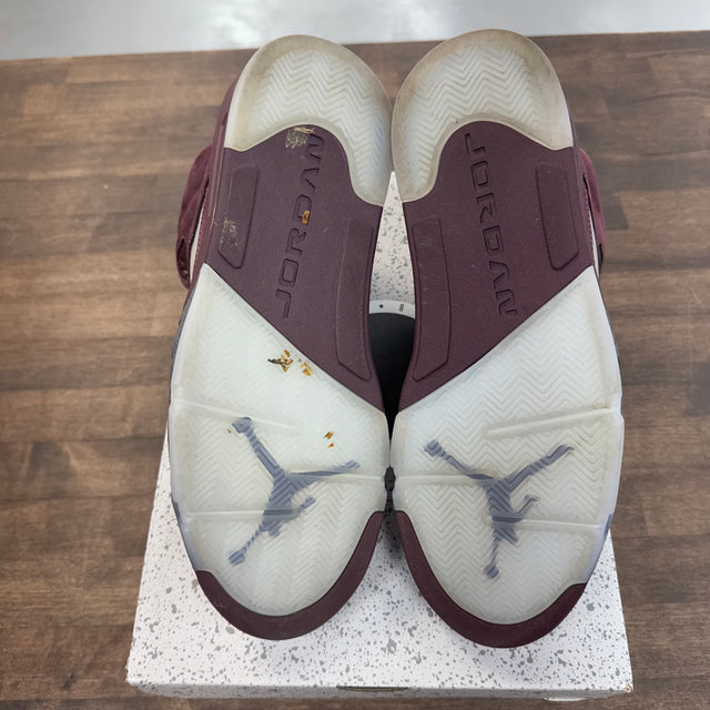 Burgundy Jordan 5 (USED)