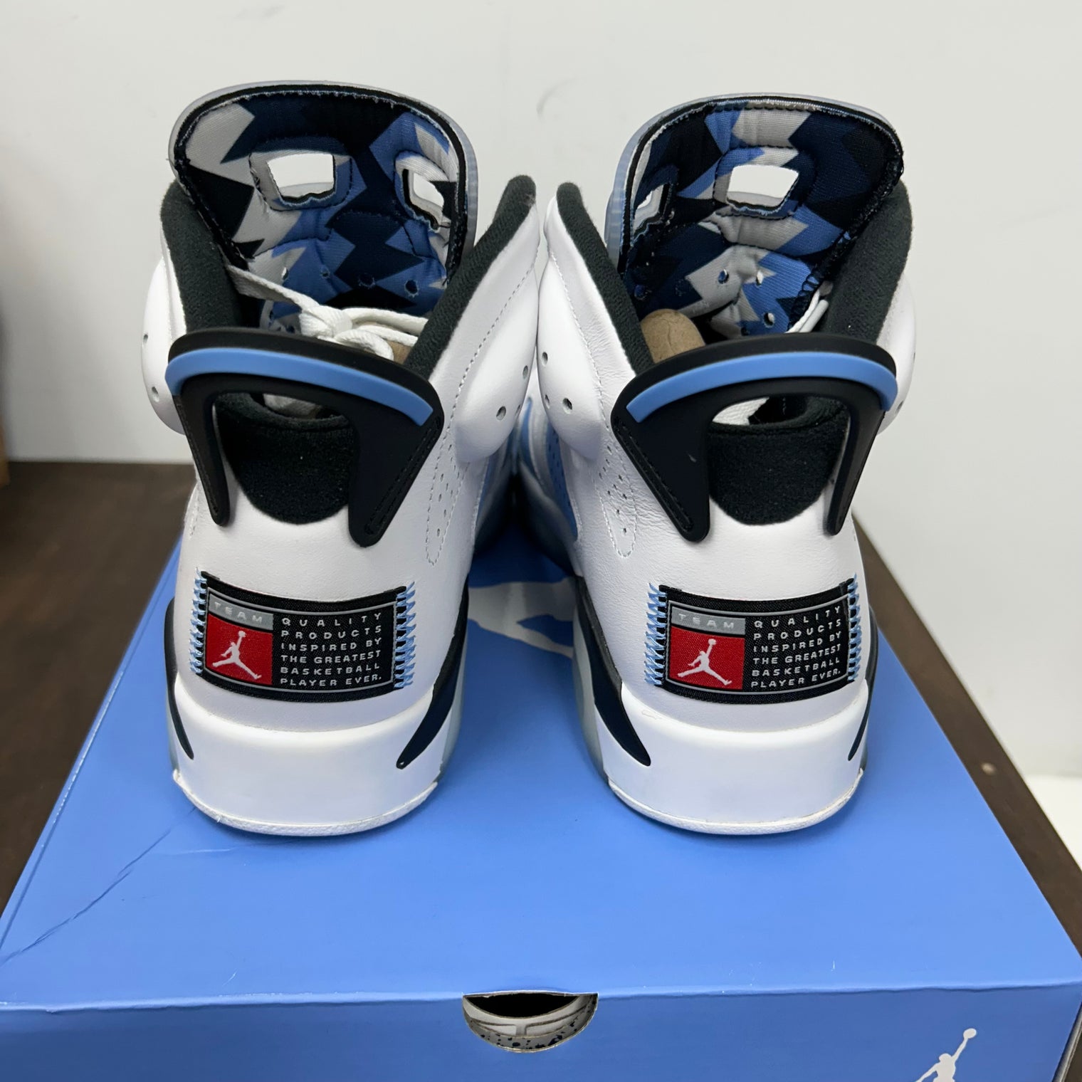 UNC Jordan 6 Retro (USED)