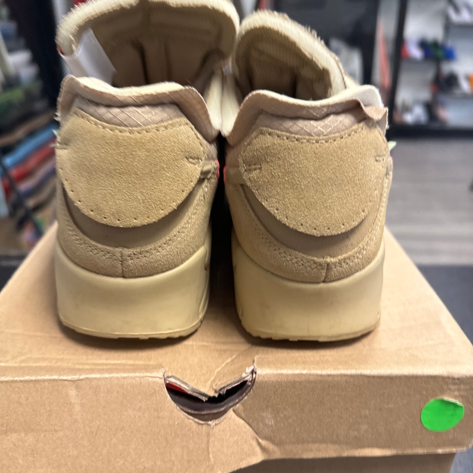 Nike Air Max 90 x OFF-WHITE Desert Ore 2019 (USED)