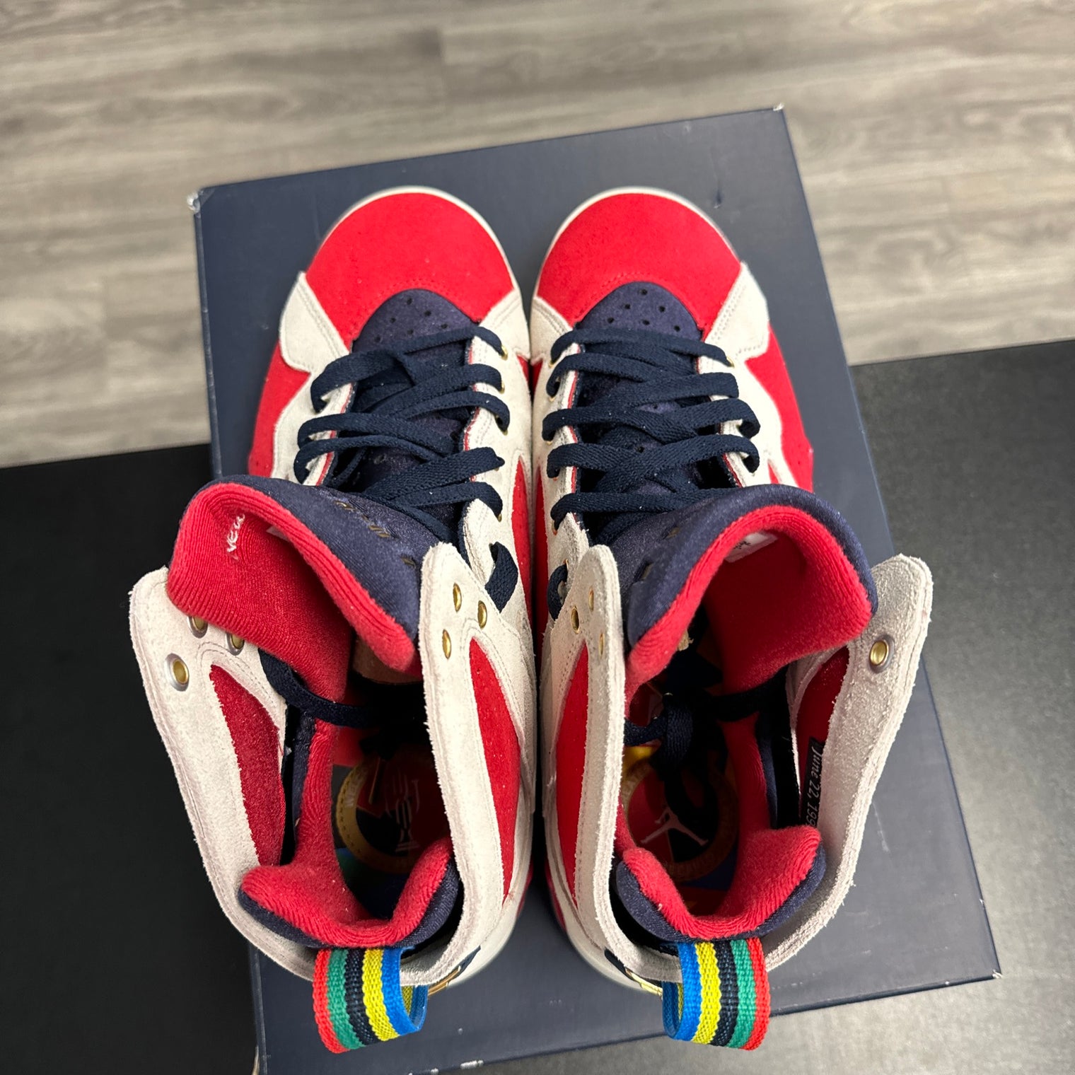 Trophy Room Sherrif in Town Jordan 7 Retro (USED)
