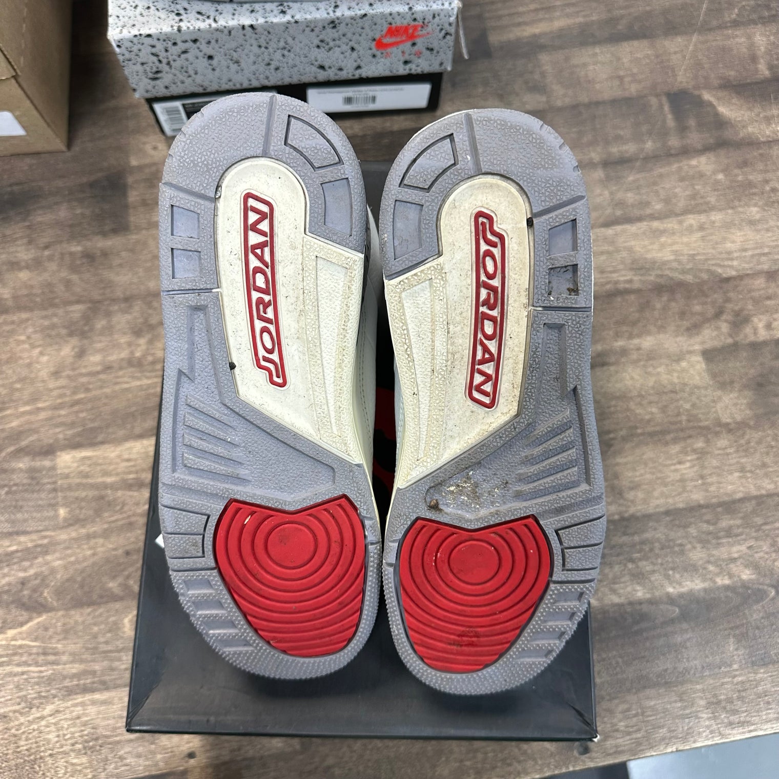 White Cement Reimagined Jordan 3 Retro (GS) (USED)