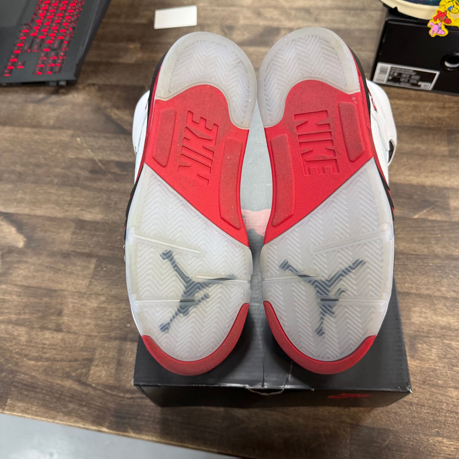 Fire Red Black Tongue Jordan 5 Retro (2025) (USED)