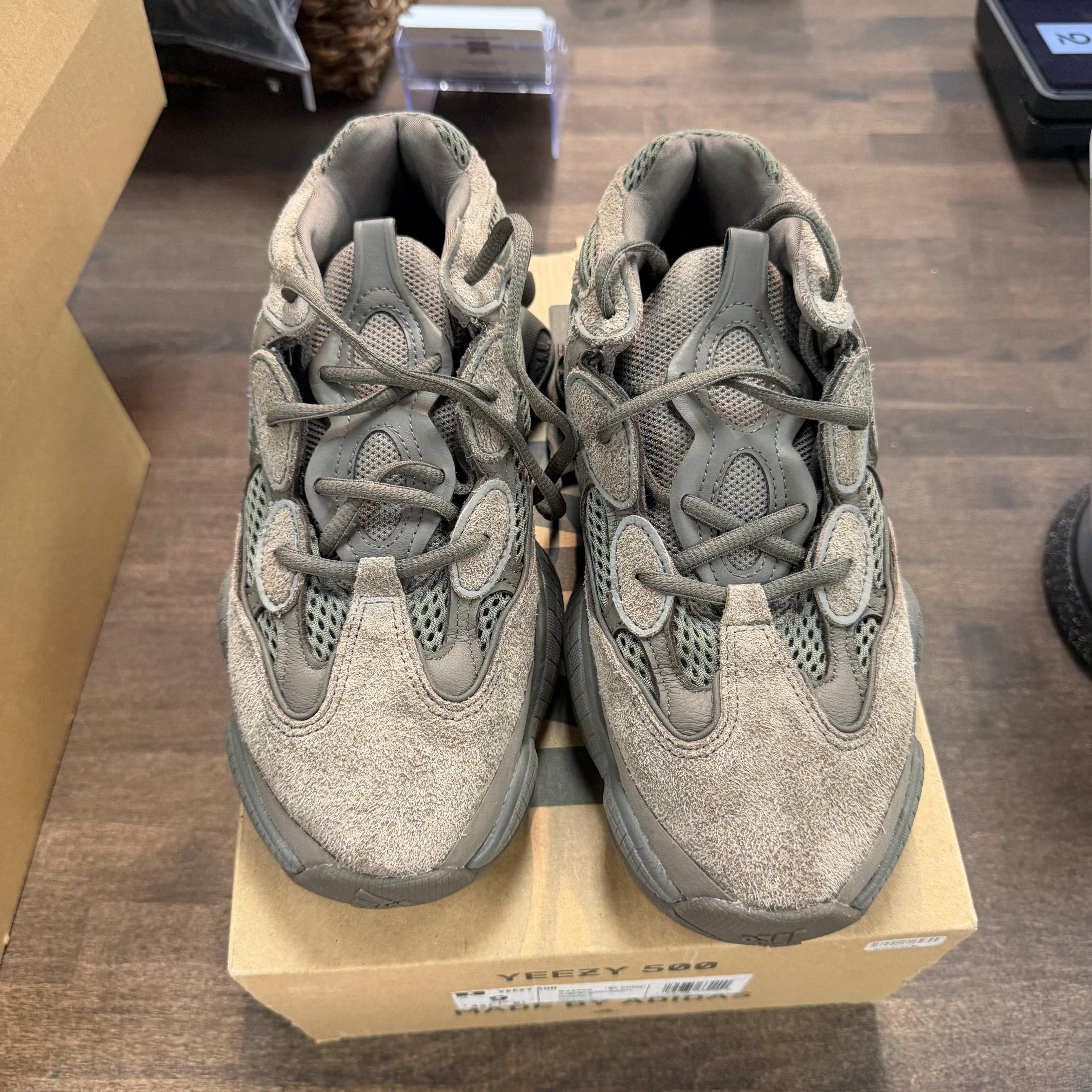 adidas Yeezy 500 Clay Brown (US 9) (USED) Size 9 (Pre-Owned) - Image 2