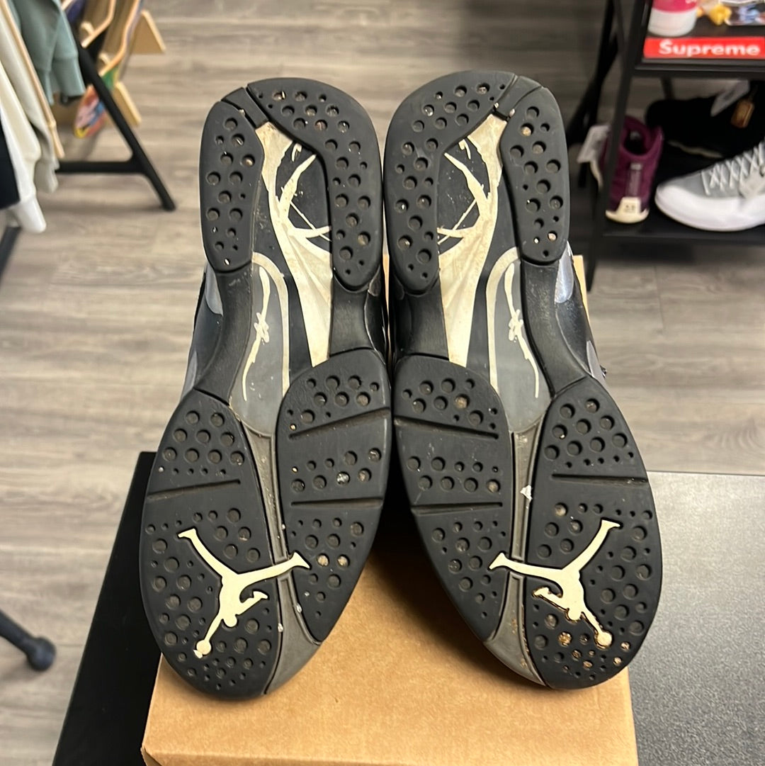 Jordan 8 Retro Chrome (USED,no box)