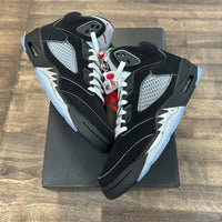 Black Metallic Jordan 5 (2025) (Lightly Worn)