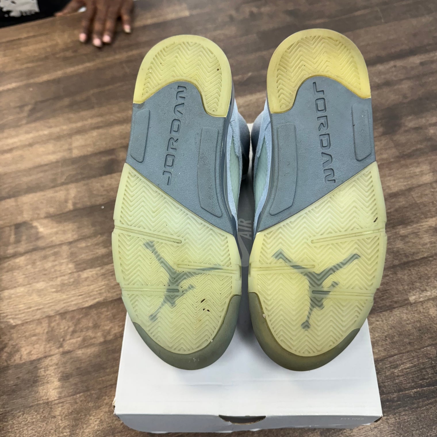 Blue Bird Jordan 5 (W) (USED, Replacement box)