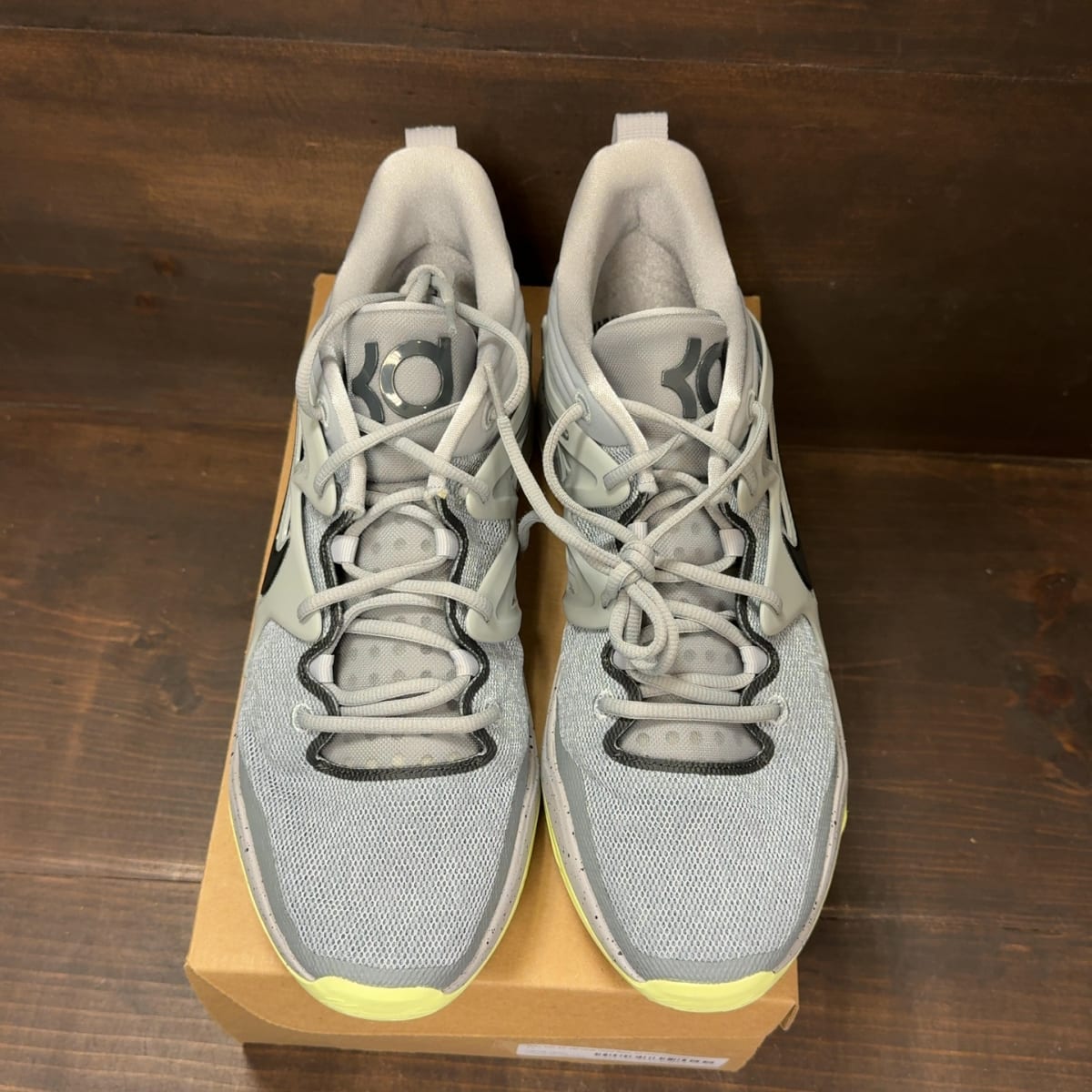 Nike KD 15 TB Wolf Grey Size 14 (Pre-Owned) - tag