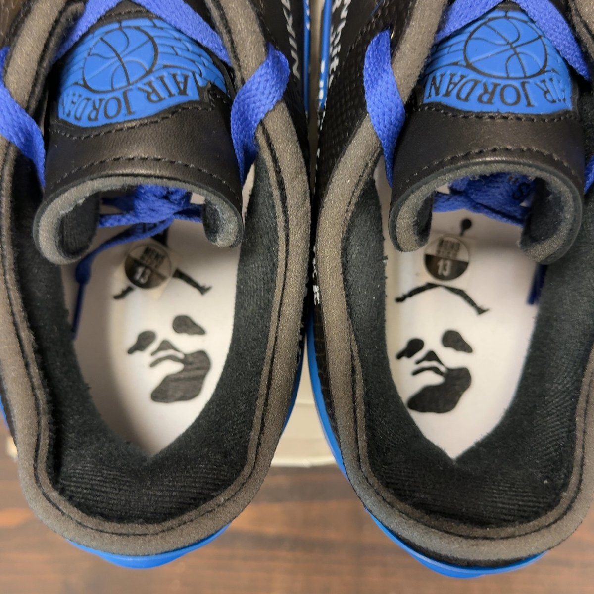 Jordan 2 Retro Low SP Off-White Black Blue Size 13 (Pre-Owned) - aux