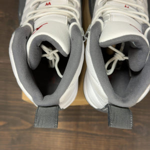 Jordan 12 Retro White Dark Grey Size 13 (Pre-Owned) - aux