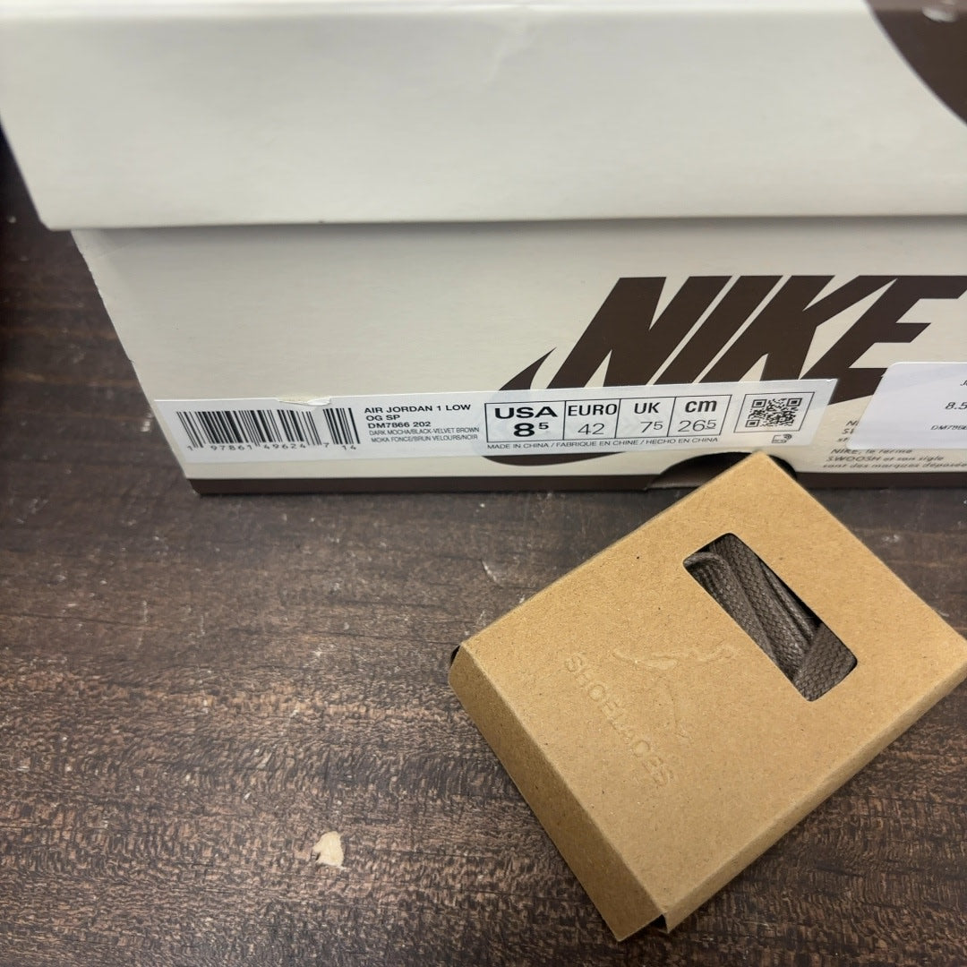 Jordan 1 Retro Low OG SP Travis Scott Velvet Brown - Image 7