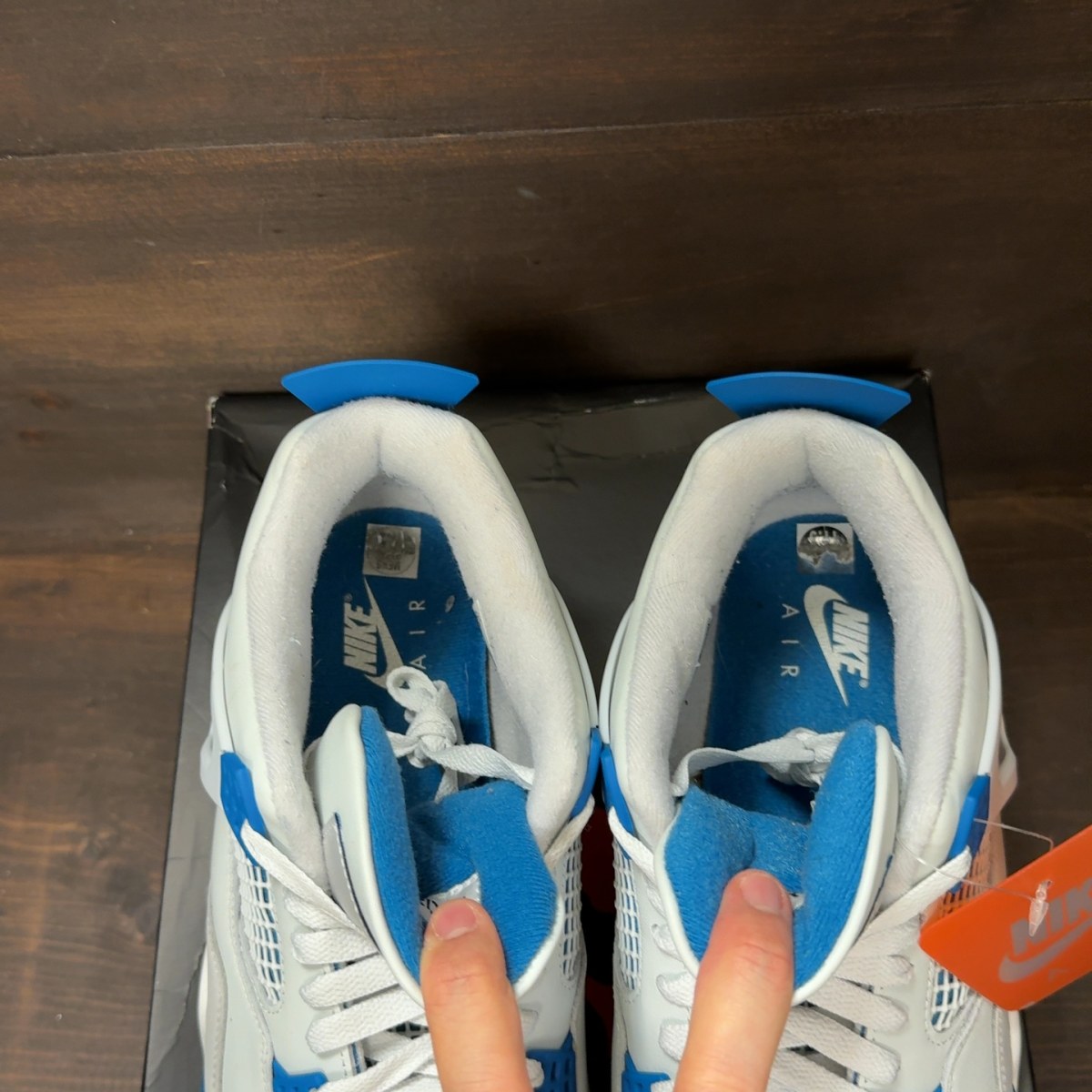 Jordan 4 Retro Military Blue (2024) - Image 4
