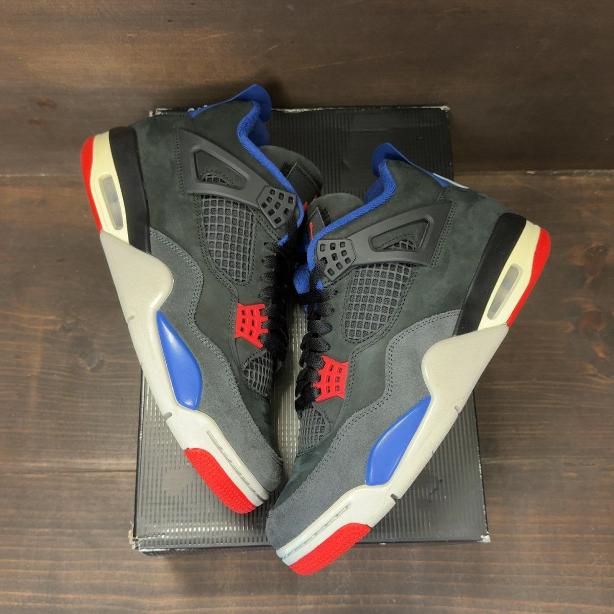 Jordan 4 Retro Rare Air (White Lettering) Size 8.5 (Pre-Owned) - Image 2