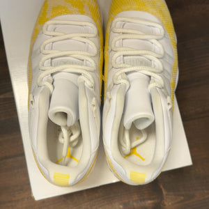 Jordan 11 Retro Low Yellow Snakeskin (Women's) - Image 5