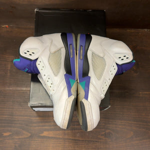 Jordan 5 Retro Grape (2025) Size 10 (Pre-Owned) - aux