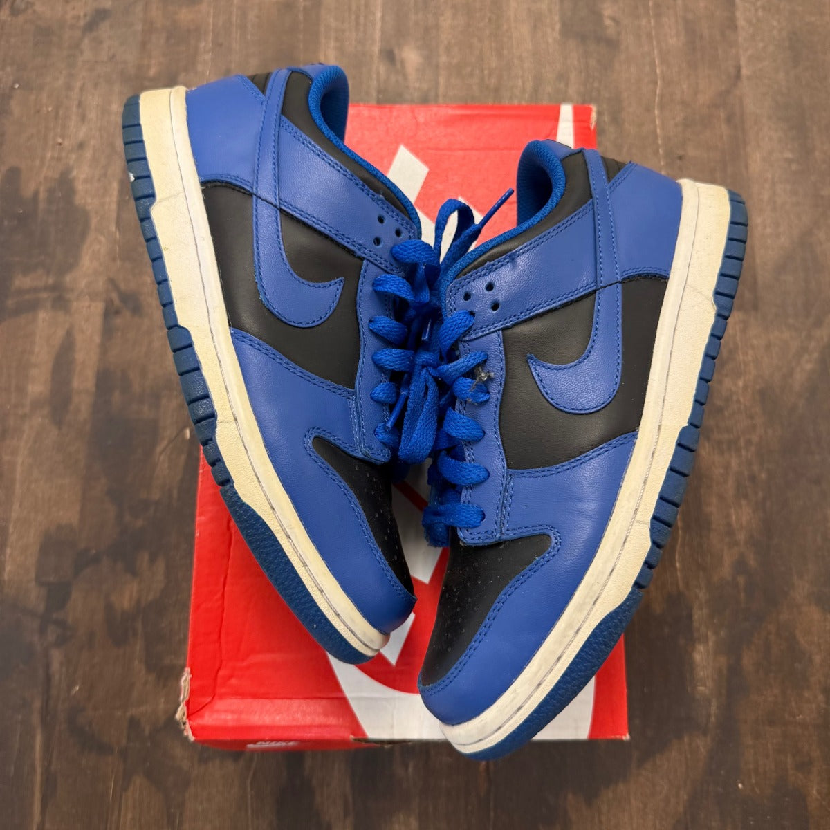 Nike Dunk Low Retro Hyper Cobalt (GS) Size 5Y (Pre-Owned) - Image 1