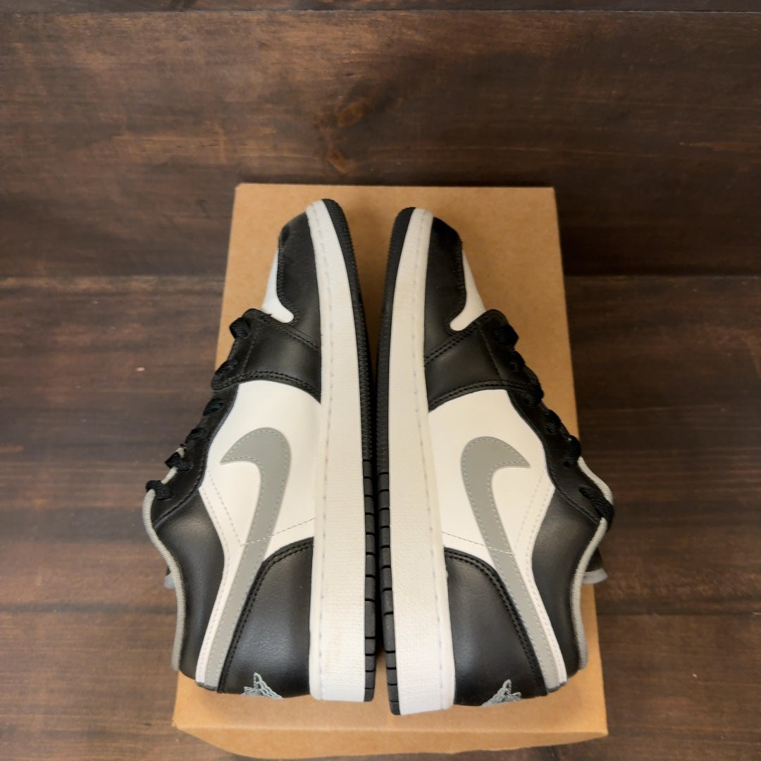 Jordan 1 Low Black White Grey (GS) Size 7Y (Pre-Owned) - Image 6