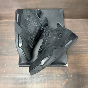 Jordan 4 Retro Black Cat (2020) Size 10 (Pre-Owned) - tag