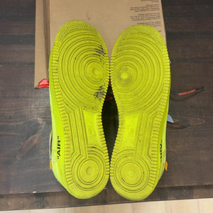 Nike Air Force 1 Low Off-White Volt Size 11 (Pre-Owned) - aux