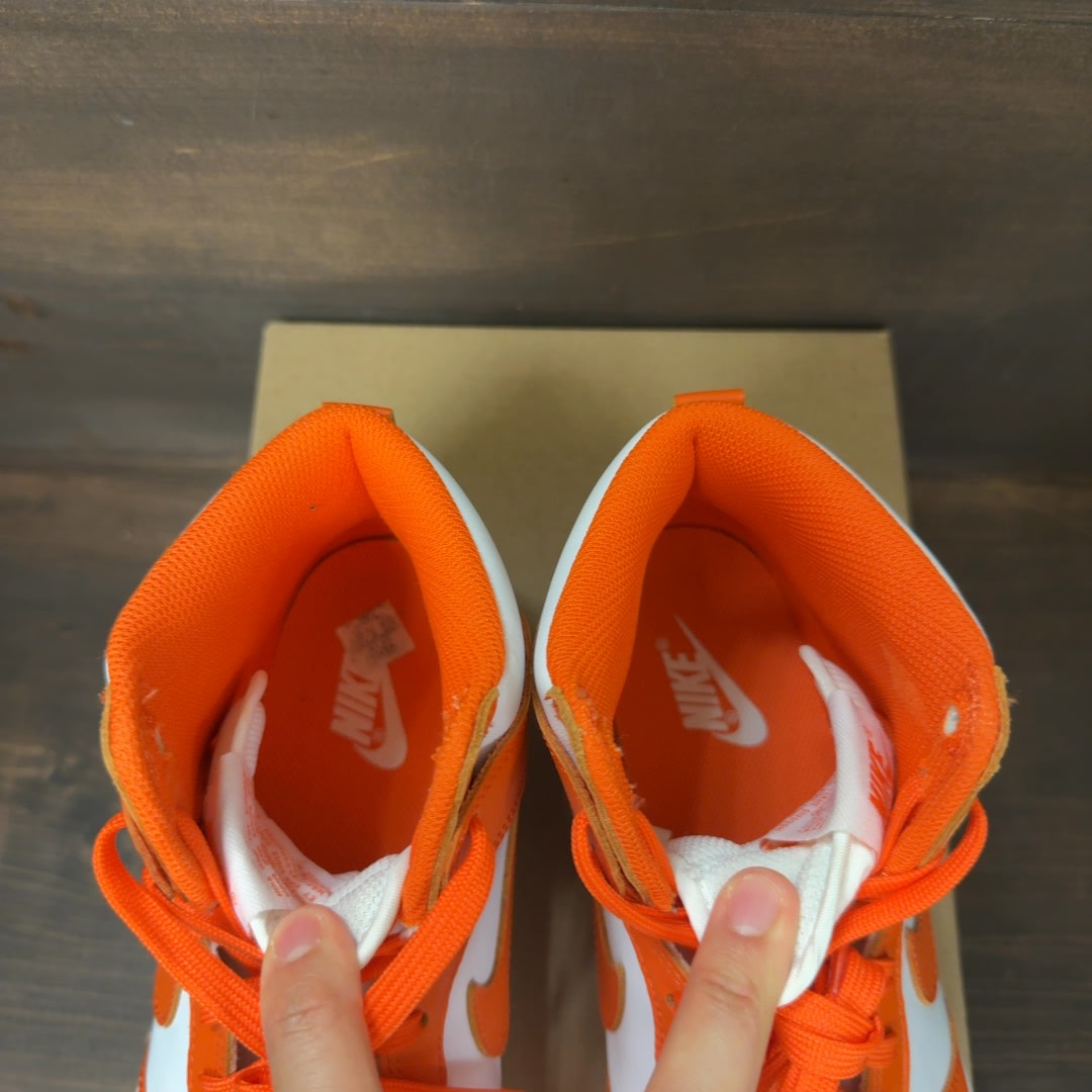 Nike Dunk High Syracuse (2021) Size 8.5 (Pre-Owned) - Image 4