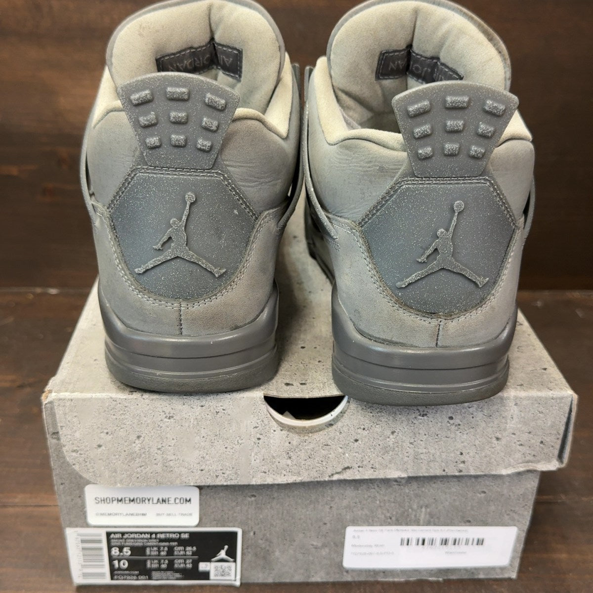 Jordan 4 Retro SE Paris Olympics Wet Cement - Image 5
