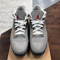 Cool Grey Jordan 3 Retro (USED,No Box)
