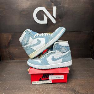 Jordan 1 Retro High OG Denim (Women's) Size 9W (Pre-Owned) - front