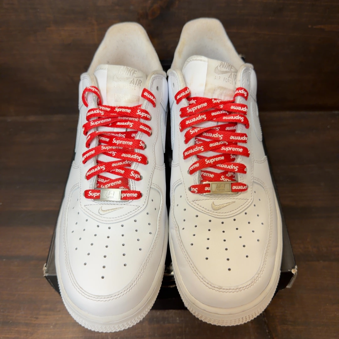 Nike Air Force 1 Low Supreme White - Image 3