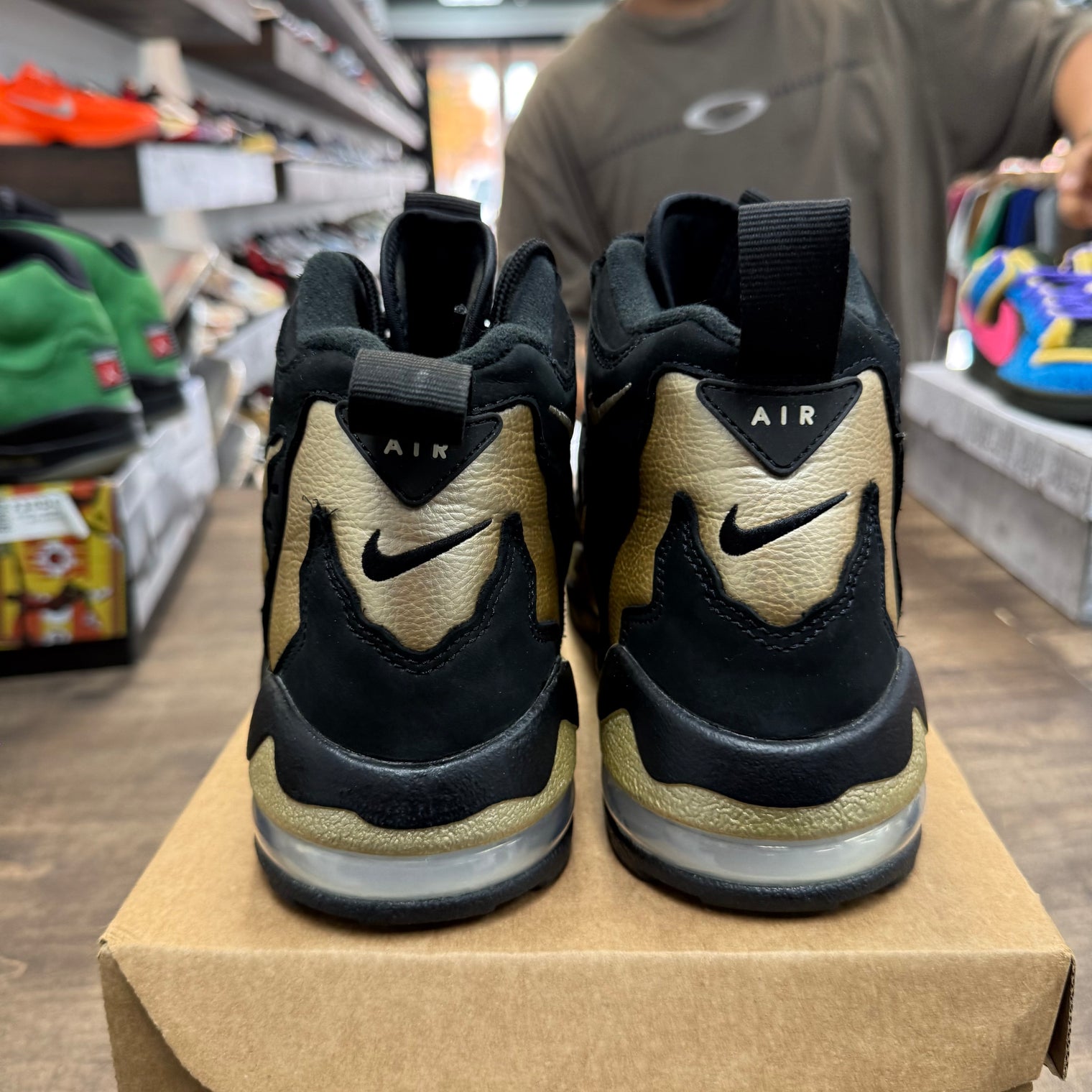 Black Vegas Gold Nike Air DT Max 96 (USED, No Box)