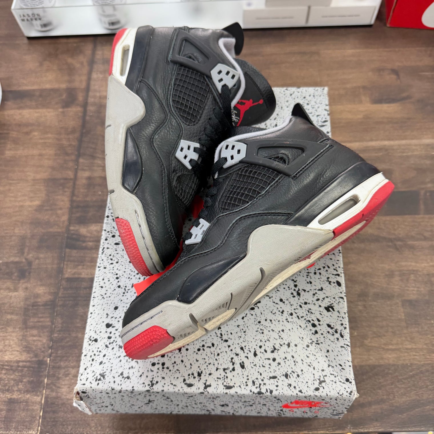 Bred Reimagined Jordan 4 Retro (GS) (USED)